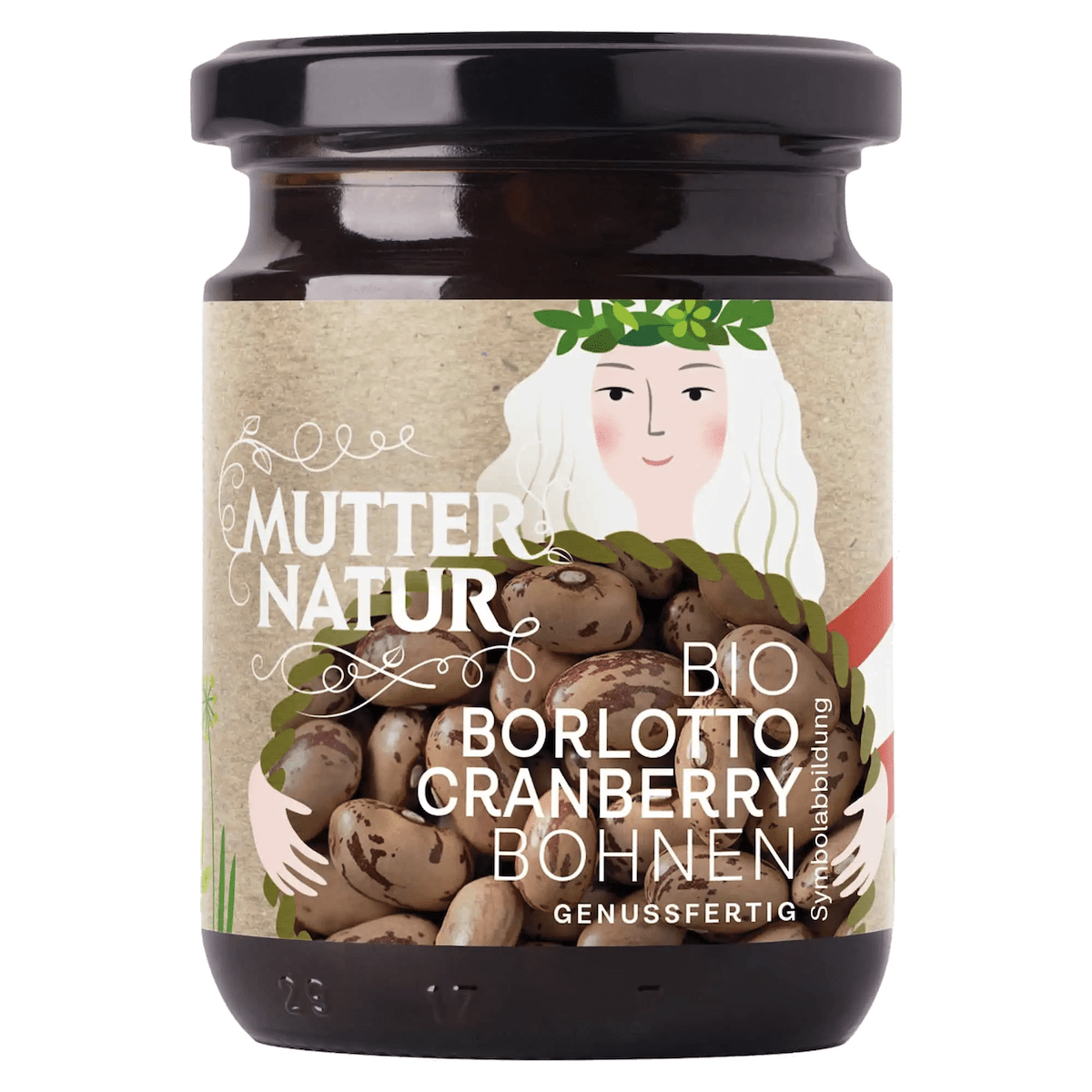 BIO Borlotto Cranberry Bohnen gekocht genussfertig BIO Borlotto Cranberry Bohnen gekocht genussfertig